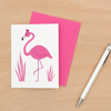 Picture of Flamingo Card
