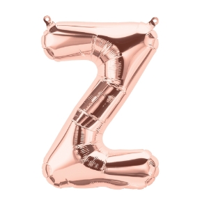 Picture of Foil Balloon Letter Z rose gold 83cm