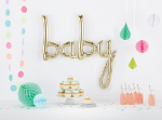 Picture of Foil Balloons Kit BABY white gold
