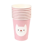 Picture of Paper Cups - Pink Cat
