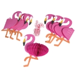 Picture of Mini Flamingo Honeycomb Garland