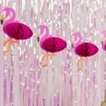 Picture of Mini Flamingo Honeycomb Garland