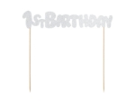 Picture of Cake topper - 1st Birthday, silver