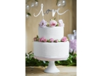 Picture of Cake topper- Love silver