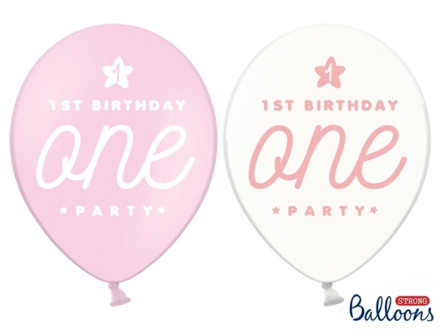 Picture of Balloons- One party pink