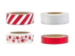 Picture of Decorative paper tape- Red and white