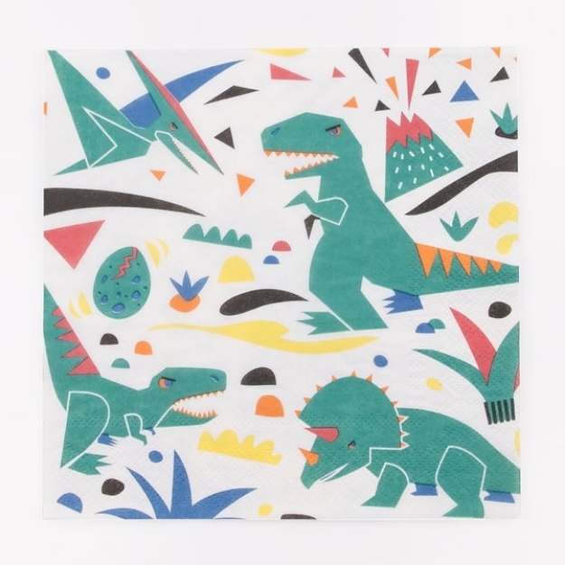 Picture of Napkins - Dinosaurs (20pcs)