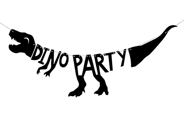 Γιρλάντα-Dino Party