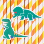 Picture of Paper Straws - Dinosaurs (12pc.)