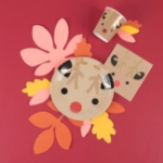 Picture of Paper plates-Mini reindeers