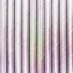 Picture of Paper Straws, iridescent, ( 10 pc.)