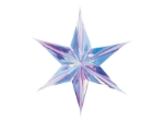 Ιριδίζον διακοσμητικό αστέρι  (40εκ.)