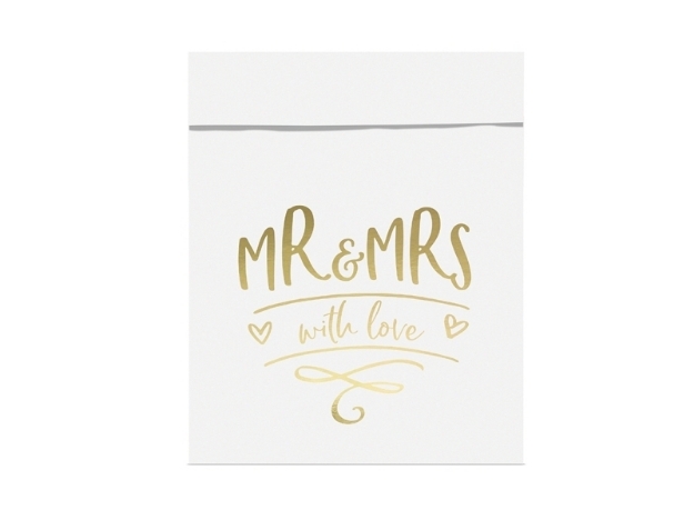 Picture of Paper treat bags Mr&Mrs (6pcs)