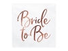Χαρτοπετσέτες - Bride to be ροζ χρυσό (20τμχ)