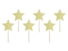 Picture of Cupcake toppers - Stars, gold