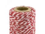 Picture of Baker's Twine -  Red and white (50m)