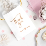 Picture of Paper treat bags Thank you (6pcs)