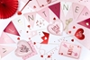 Picture of Confetti Hearts red 25mm