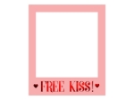 Κάδρο για φωτογραφίες - Free kiss!
