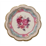 Picture of Tea time Paper Plates pastel 