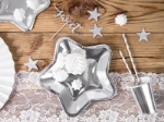 Picture of Side paper Plates - Star silver (6pcs) 