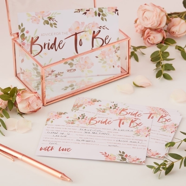 Κάρτες για συμβουλές - Bride to be