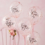 Picture of Flower confetti Balloons - Team Bride