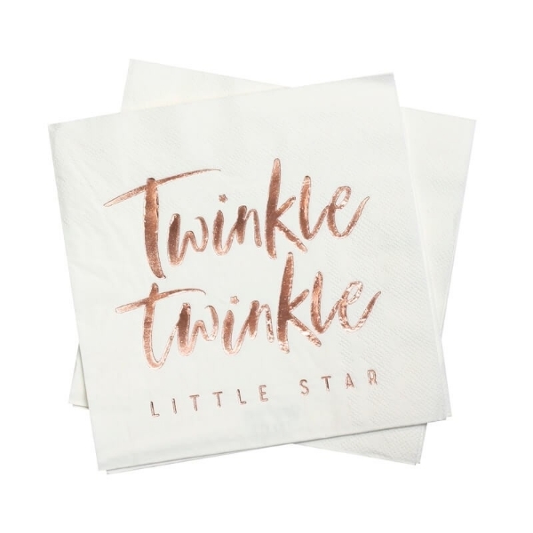 Χαρτοπετσέτες - Twinkle twinkle (16τμχ)