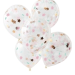 Picture of Floral Confetti Balloons - Ditsy Floral