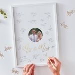 Picture of Guest Book Frame - Mr & Mrs