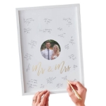 Picture of Guest Book Frame - Mr & Mrs