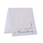 Picture of Instagram Wedding Tent Cards - Oh Snap