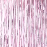 Picture of Matte pink curtain backdrop