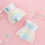 Picture of Paper Cups - Pastel Rainbow (8pcs)