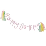 Picture of Iridiscent Happy Birthday Bunting