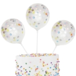 Picture of Mini cake topper confetti balloons kit