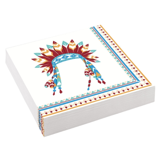 Picture of Paper napkins - Little Indians