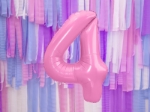 Picture of Foil Balloon Number "4", 86cm, pink