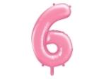 Μπαλόνι Αριθμός 6 Ροζ 86cm