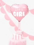 Picture of Foil Balloon Heart - It's a girl