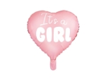 Picture of Foil Balloon Heart - It's a girl