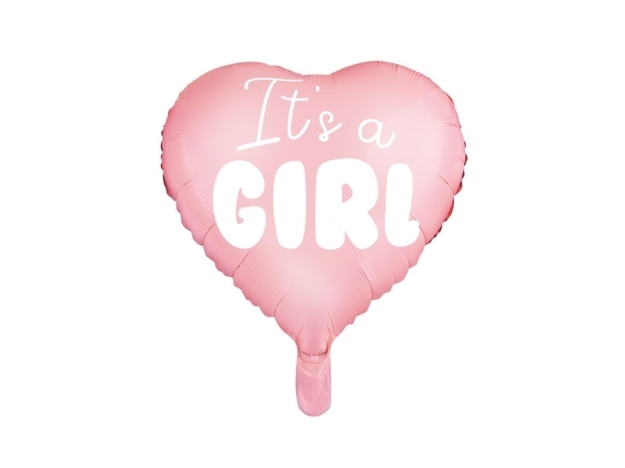 Picture of Foil Balloon Heart - It's a girl