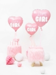 Picture of Foil Balloon Heart - It's a girl