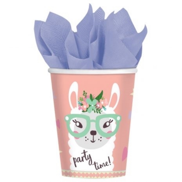 Picture of Paper cups - Llama