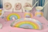 Picture of Paper napkins - Pastel Rainbow (16pcs)