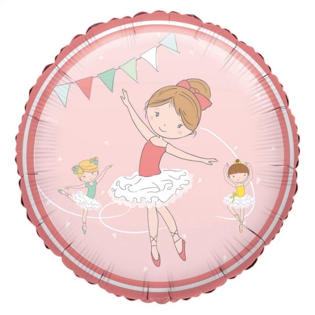 Picture of Foil balloon Ballerina