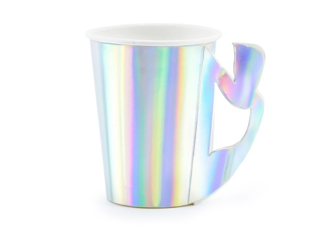 Picture of Paper Cups - Mermaid-iridescent (6pcs)