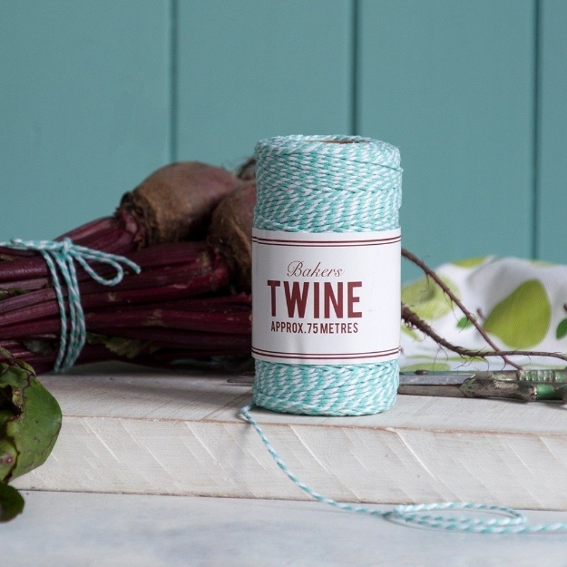 Picture of Bakers Twine-Baby Blue and White