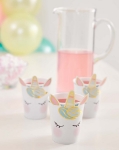 Picture of Paper cups - Pastel Unicorn (8pcs)