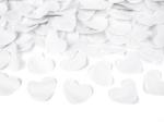 Picture of Confetti cannon with hearts, white, 40cm